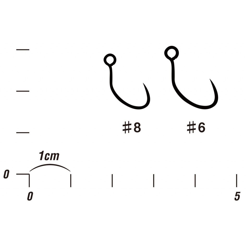 Крючок Decoy AH-10 AREA HOOK-X 6 Крючок Decoy AH-10 AREA HOOK-X 6