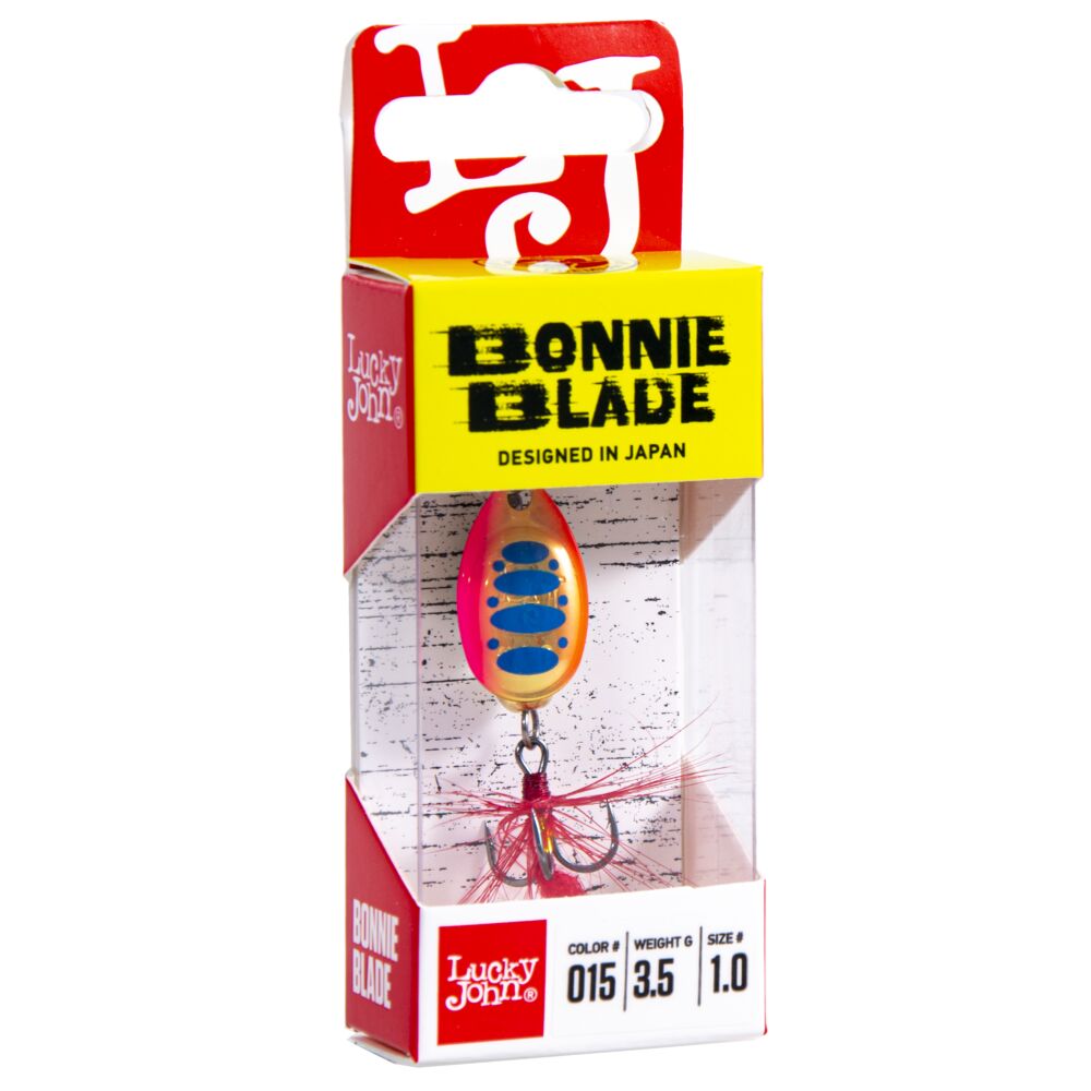 Блесна вращ. Lucky John BONNIE BLADE 01 03.5г 015 в блистере