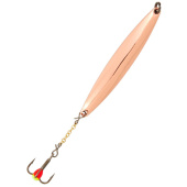 Блесна вертикал. зим. Lucky John NAIL BLADE с цеп. и тр. 45мм C блистер Блесна вертикал. зим. Lucky John NAIL BLADE с цеп. и тр. 45мм C блистер