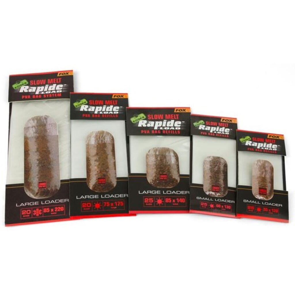ПВА пакет Fox Edges Rapide Refills Slow Melt 55mmx120mm x 25 bags ПВА пакет Fox Edges Rapide Refills Slow Melt 55mmx120mm x 25 bags