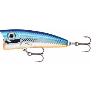Воблер RAPALA Ultra Light Pop 04 /SB /поверхностый/ 4см, 3гр.