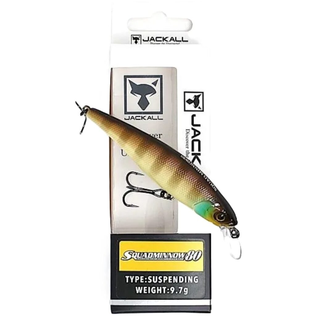 Воблер Jackall Squad Minnow 80SP 82мм 9.7г Noike Gill Suspending