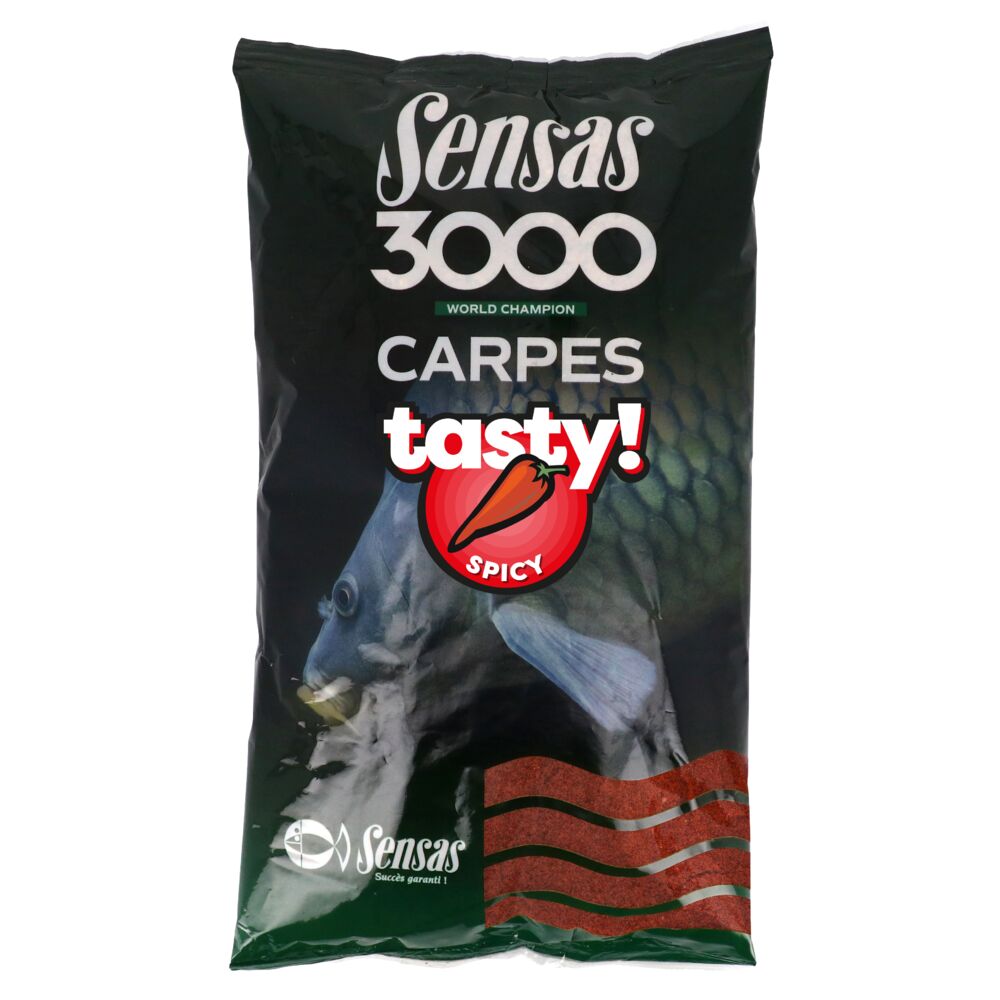 Прикормка Sensas 3000 CARP TASTY Robin Red 1кг Прикормка Sensas 3000 CARP TASTY Robin Red 1кг