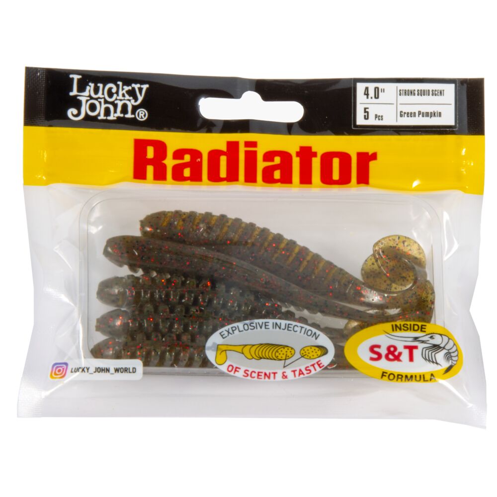 Виброхвосты съедоб. искусст. LJ Pro Series RADIATOR 4.0