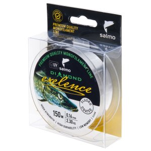 Леска моно. Salmo Diamond EXELENCE FLUORO COATED Green 150/016