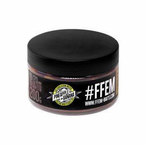 Насадочные бойлы растворимые (пылящие) FFEM Super Soluble Boilies Pineapple + Banana 16/20 mm