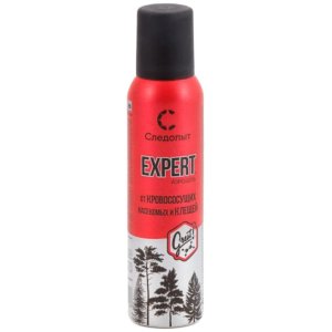 Репеллент СЛЕДОПЫТ EXPERT GREAT FORMULA,от всех видов летающих насекомых и клещей,аэрозоль,150мл/24/