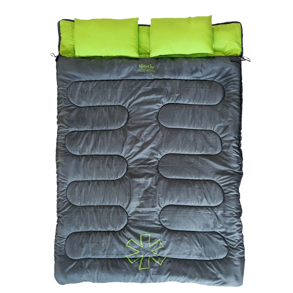 Мешок-одеяло спальный Norfin ALPINE COMFORT DOUBLE 250 GREEN Мешок-одеяло спальный Norfin ALPINE COMFORT DOUBLE 250 GREEN