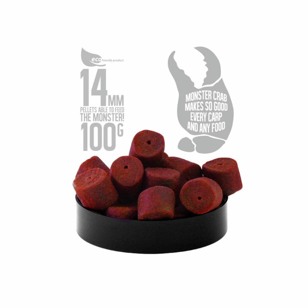 Пеллетс насадочный с отверстием FFEM Hookbaits Pellets Monster Crab 14mm Пеллетс насадочный с отверстием FFEM Hookbaits Pellets Monster Crab 14mm