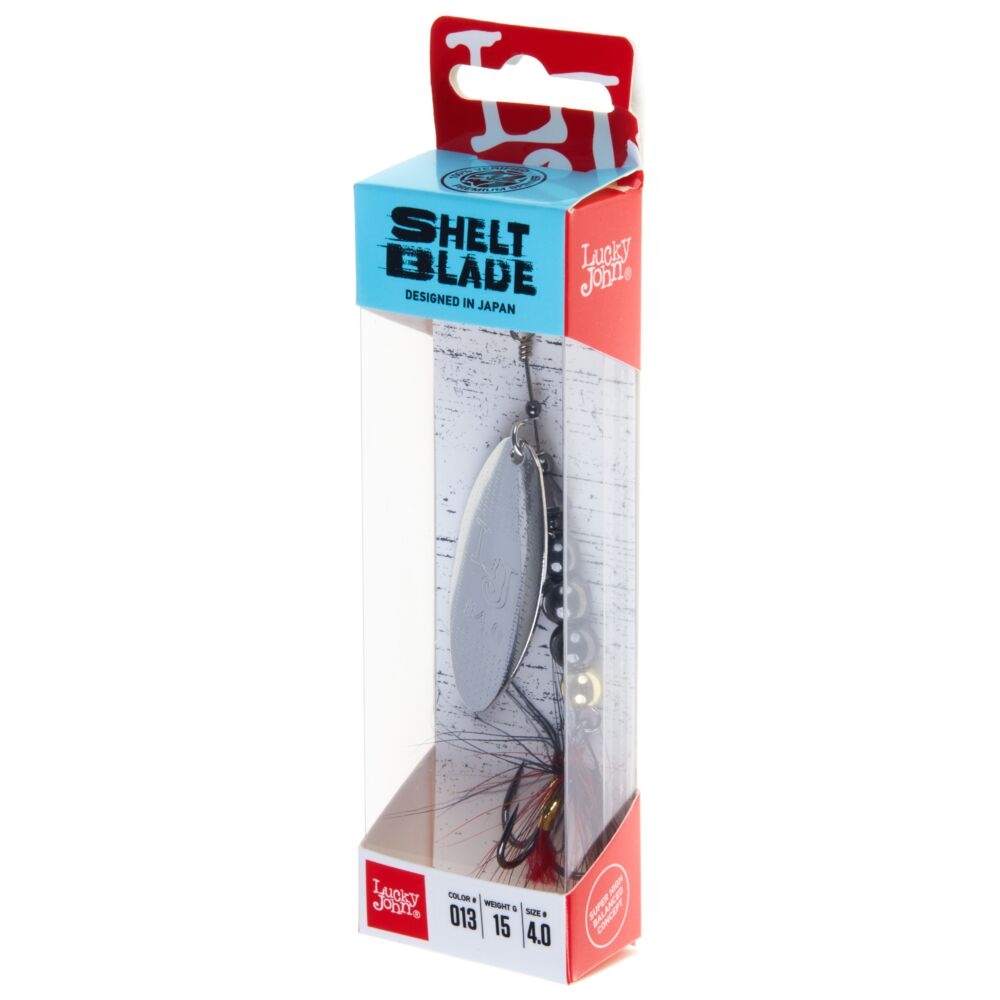 Блесна вращ. Lucky John SHELT BLADE 4 15,0г 013 в блистере