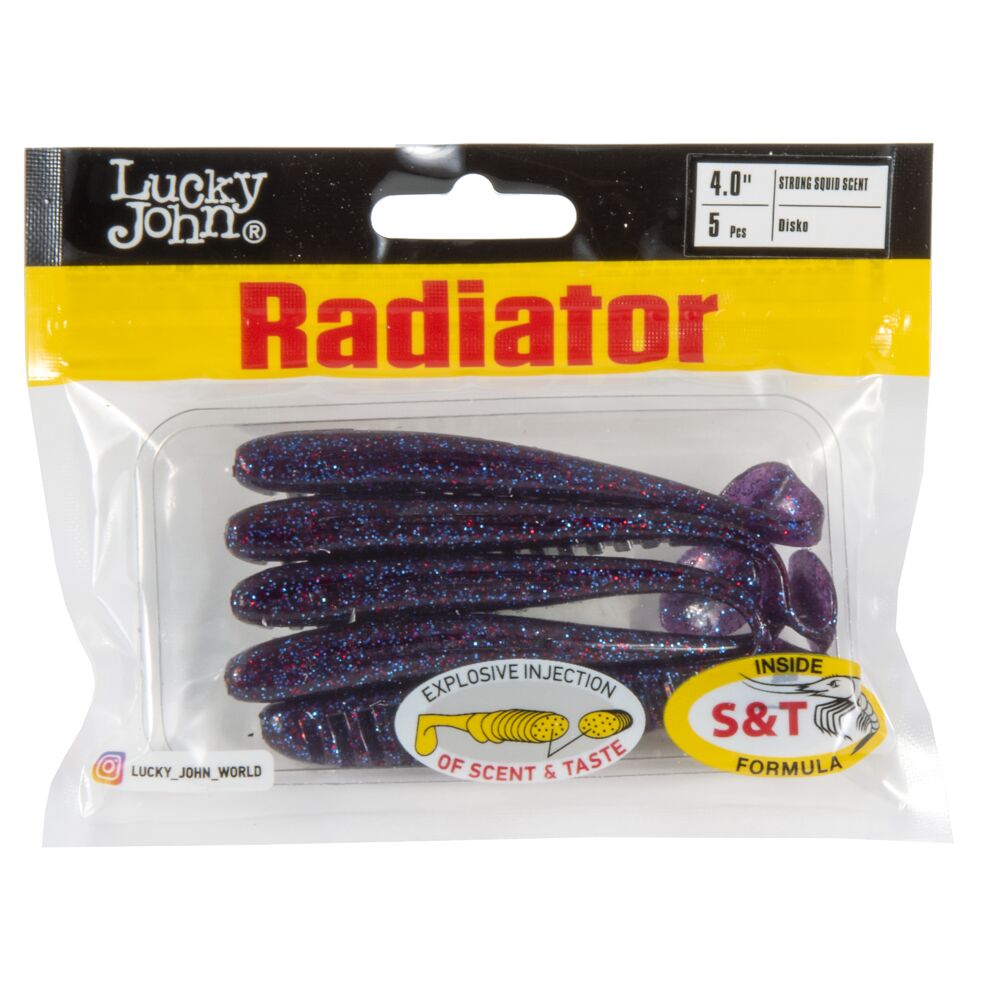 Виброхвосты съедоб. искусст. LJ Pro Series RADIATOR 4.0