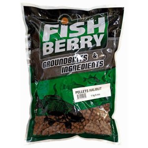 Пеллетс медленно растворимый FISHBERRY бордовый 6мм 1кг
