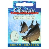 Крючки рыболовные с поводком Gamakatsu BOOKLET BR. FEEDER 1810B 