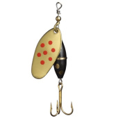 Блесна вр.MYRAN Panter Spinnare 15 gr. Guld/Röd/Pr