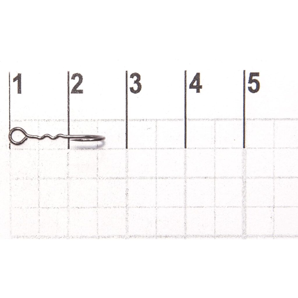 Одинарный крючок Round Bent Fixative Shank 8 10шт.