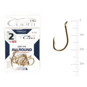 Крючки Cobra BEAK сер. CA114 разм. 002 10шт. (C1091BZ)