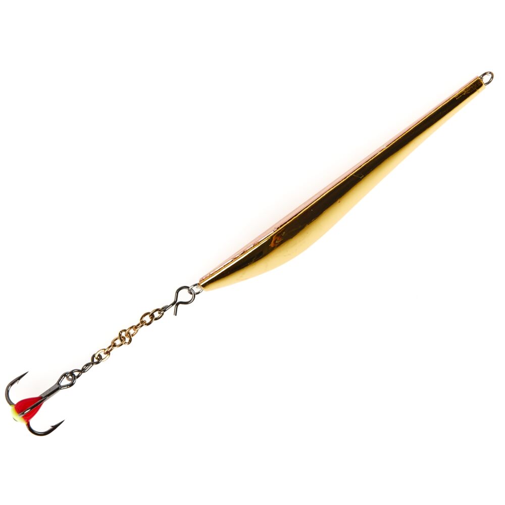 Блесна вертикал. зим. Lucky John DOUBLE BLADE с цеп. и тр. 55мм GC блистер Блесна вертикал. зим. Lucky John DOUBLE BLADE с цеп. и тр. 55мм GC блистер
