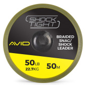 Шок лидер Avid Carp Carp Shock Tight 50lb 50m Шок лидер Avid Carp Carp Shock Tight 50lb 50m