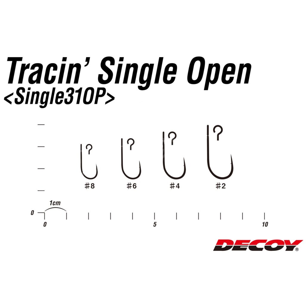 Крючок Decoy SINGLE31 OP 6 (10 шт.) Крючок Decoy SINGLE31 OP 6 (10 шт.)