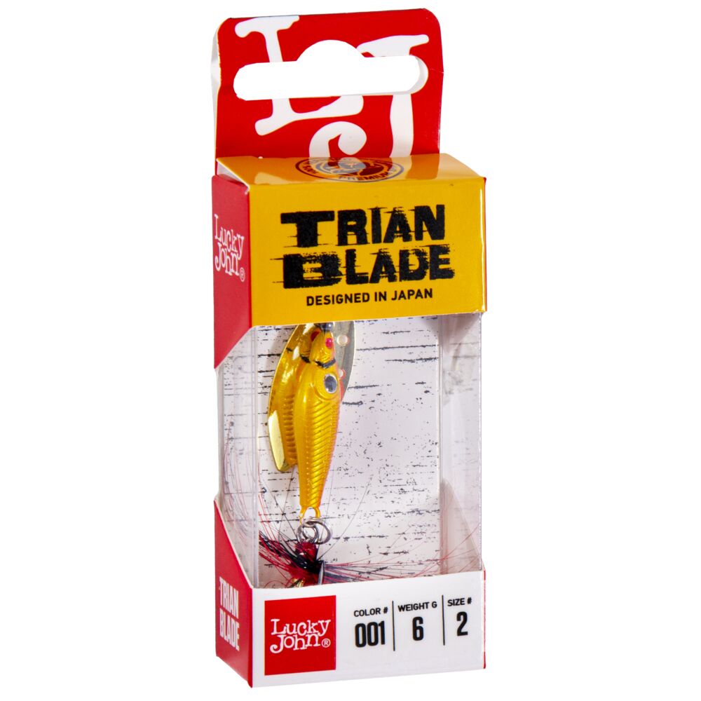 Блесна вращ. Lucky John TRIAN BLADE LONG 06.0г 001