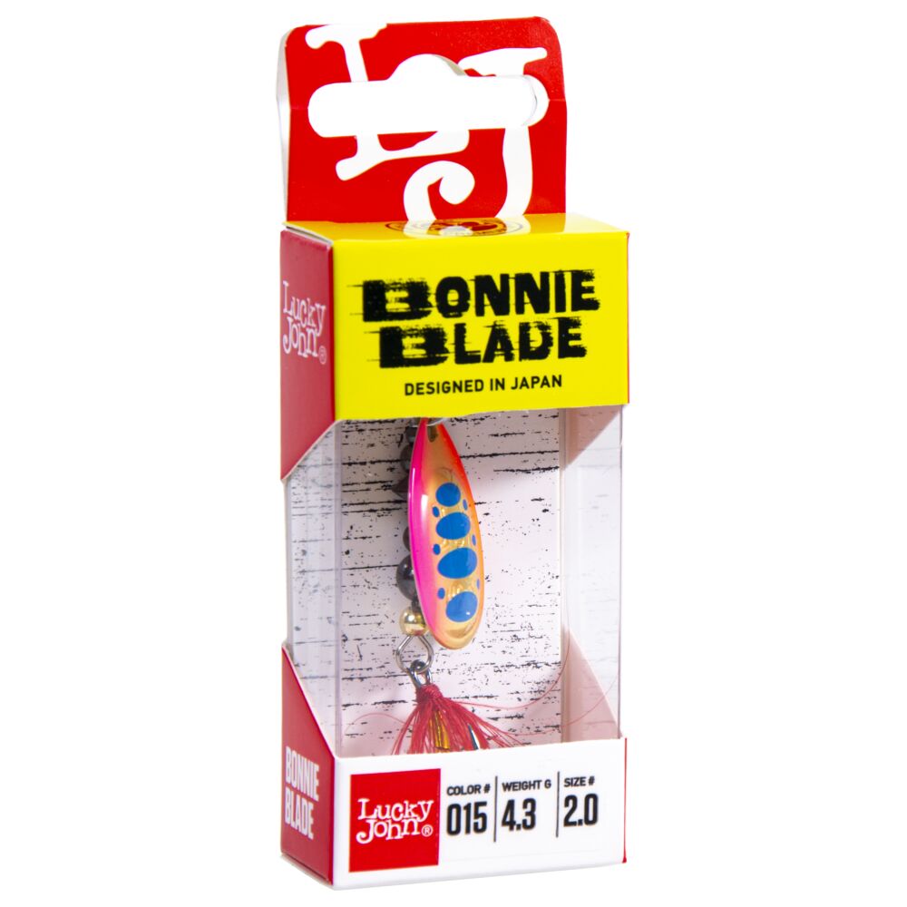 Блесна вращ. Lucky John BONNIE BLADE 02 04.3г 015 в блистере
