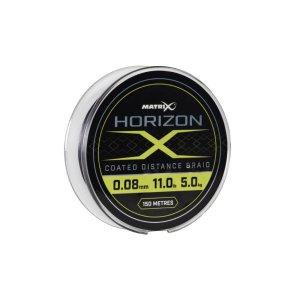 Леска рыболовная Matrix Horizon X Coated Distance Braid 0.08mm 150m