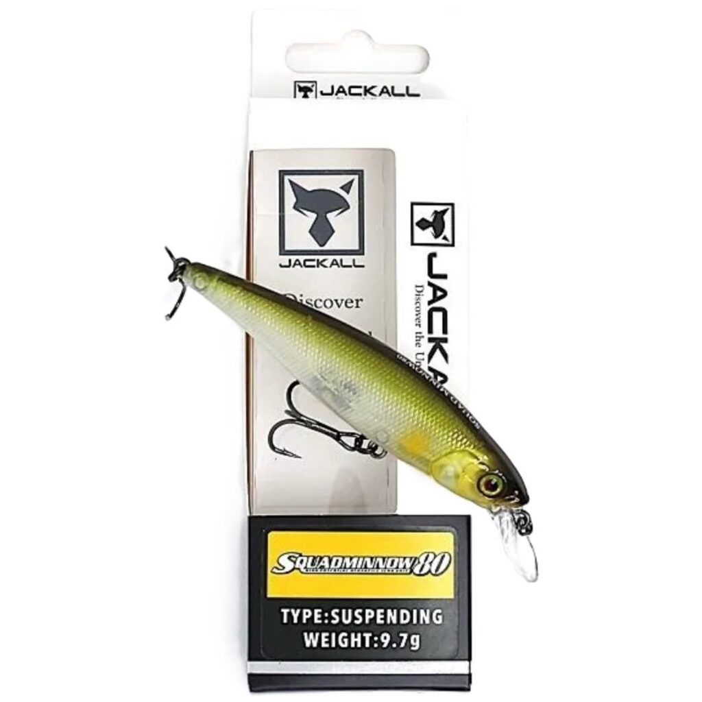Воблер Jackall Squad Minnow 80 цв. ghost ayu