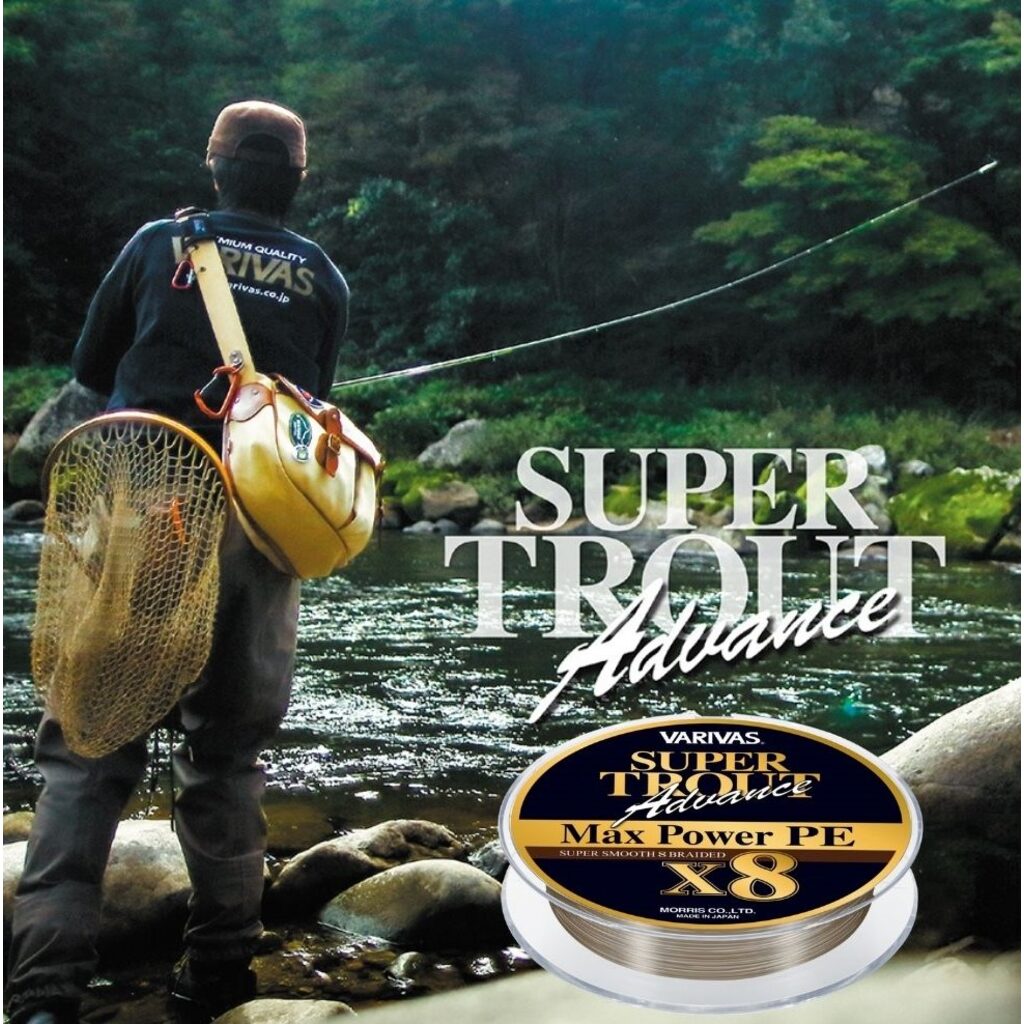 Шнур Varivas Super Trout Advance Max Power PE 0.6 Шнур Varivas Super Trout Advance Max Power PE 0.6