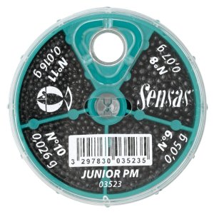 Набор грузил Sensas STANDARD JUNIOR BOX (NO.11 TO 8)