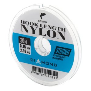 Леска моно. Salmo Diamond HOOK LENGTH NYLON 030/015