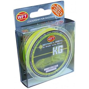 Плетеный шнур WFT GLISS chartreuse 150m 3KG 0,08