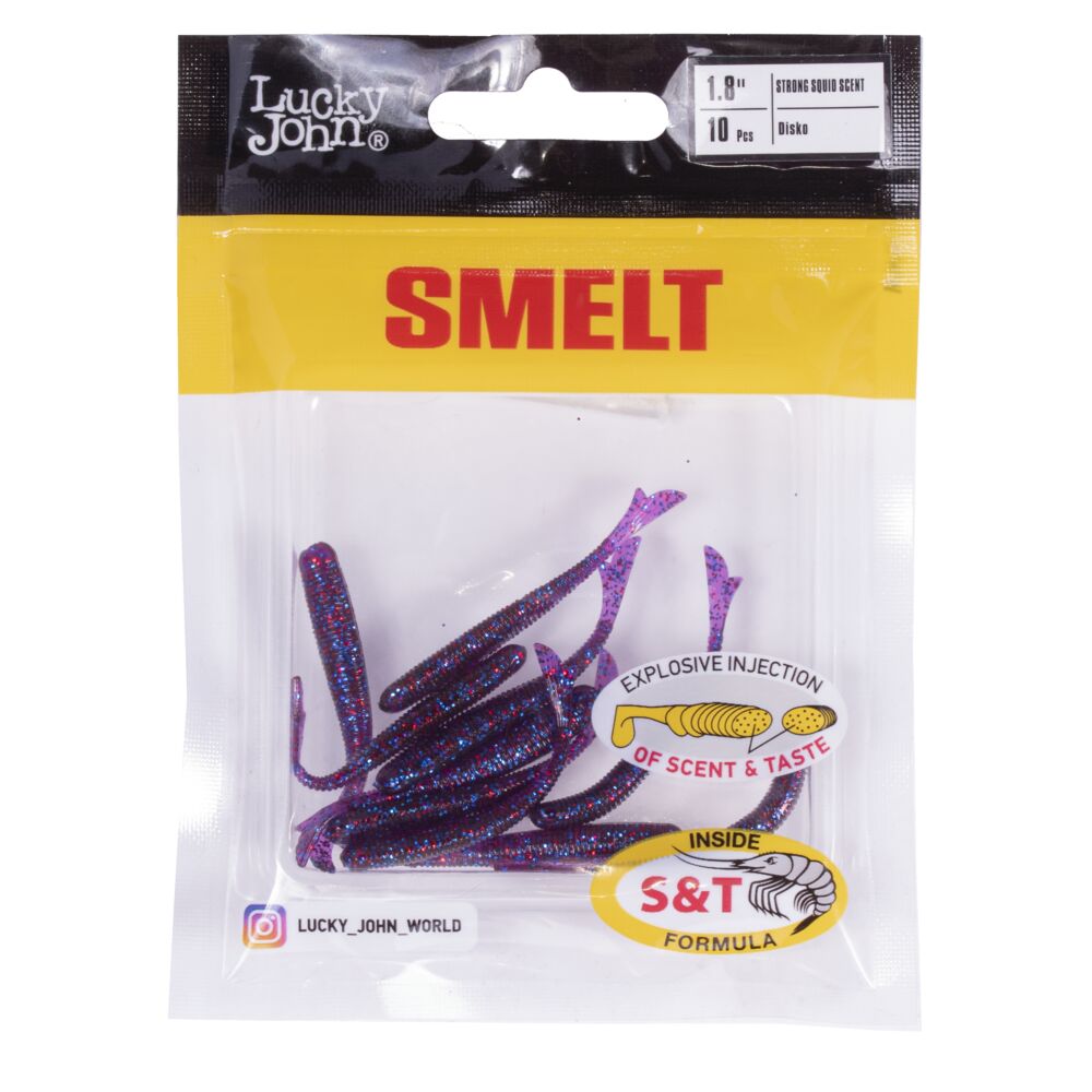 Слаги съедобные искусственные LJ Pro Series SMELT 1,8in (04.60)/S63 10шт.