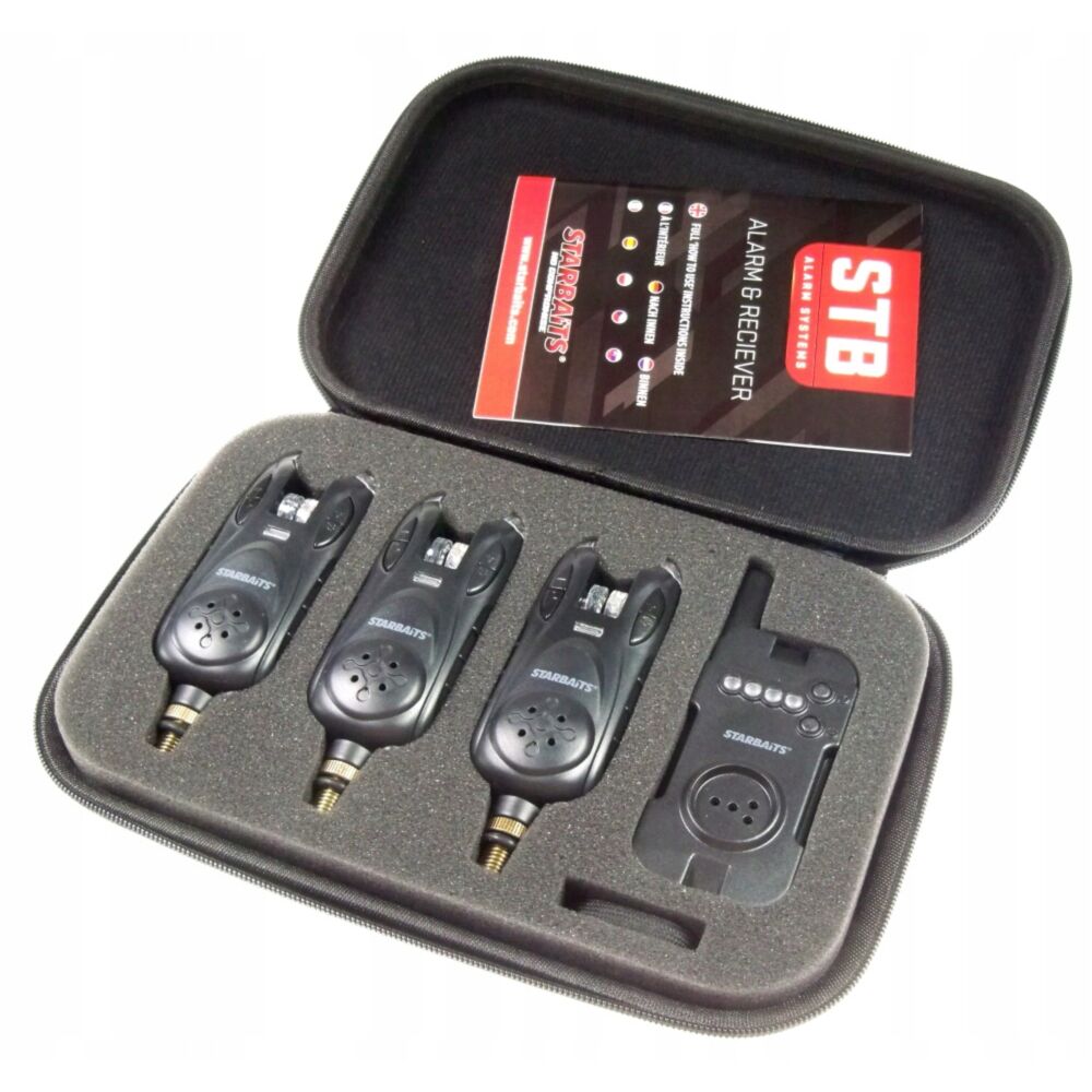 Сигнализатор Поклевки Starbaits Stb Bite Indic Emet/Rec Set 3шт. Rods Сигнализатор Поклевки Starbaits Stb Bite Indic Emet/Rec Set 3шт. Rods