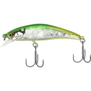 Воблер Jackall TIMON Tricoroll Ryushin 53HW цв. flash green back