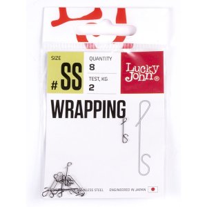 Соединители безузл. LJ Pro Series WRAPPING 001SS 4кг 8шт.