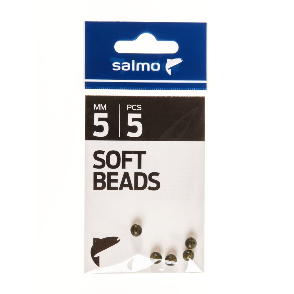 Бусины мягк. Salmo SOFT BEADS 5мм 5шт. Бусины мягк. Salmo SOFT BEADS 5мм 5шт.