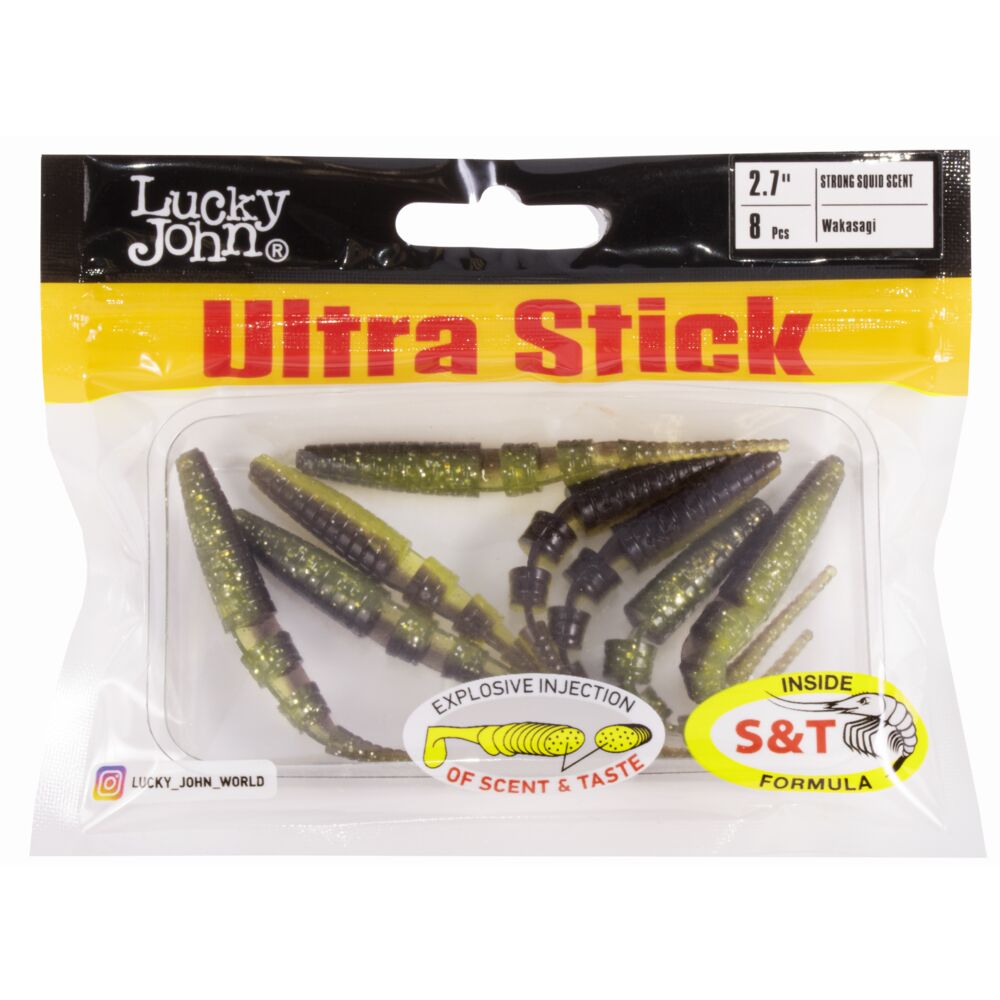 Слаги съедобные искусственные LJ Pro Series ULTRA STICK 2,7in (06.80)/T36 8шт. Слаги съедобные искусственные LJ Pro Series ULTRA STICK 2,7in (06.80)/T36 8шт.