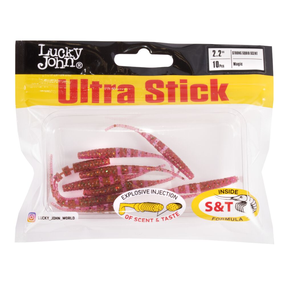 Слаги съедобные искусственные LJ Pro Series ULTRA STICK 2,2in (05.60)/S14 10шт. Слаги съедобные искусственные LJ Pro Series ULTRA STICK 2,2in (05.60)/S14 10шт.