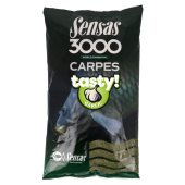 Прикормка Sensas 3000 CARP TASTY Garlic 1кг Прикормка Sensas 3000 CARP TASTY Garlic 1кг