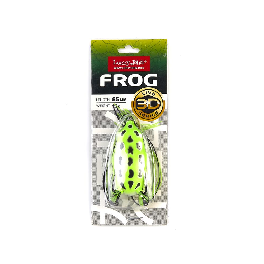 Приманка мягкая LJ 3D Series FROG 2.6in(06.50)/002 1шт Приманка мягкая LJ 3D Series FROG 2.6in(06.50)/002 1шт