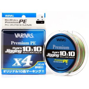 Шнур Varivas Avani Jigging 10x10 Premium x4 New 200м 0.6