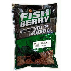 Пеллетс медленно растворимый FISHBERRY бордовый 8мм 1кг