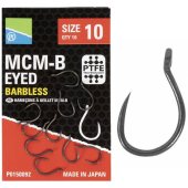 Крючки рыболовные Preston MCM-B SIZE 10 EYED Крючки рыболовные Preston MCM-B SIZE 10 EYED