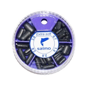 Грузила Salmo EXTRA SOFT малый 5 секц. 0,7-3,0г 060г набор 3