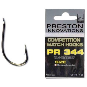Крючки Preston PR344 Competition Match