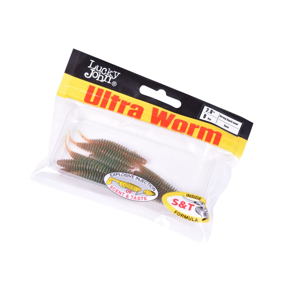 Слаги съедобные искусственные LJ Pro Series ULTRAWORM 2,0in (05.00)/PA16 9шт. Слаги съедобные искусственные LJ Pro Series ULTRAWORM 2,0in (05.00)/PA16 9шт.