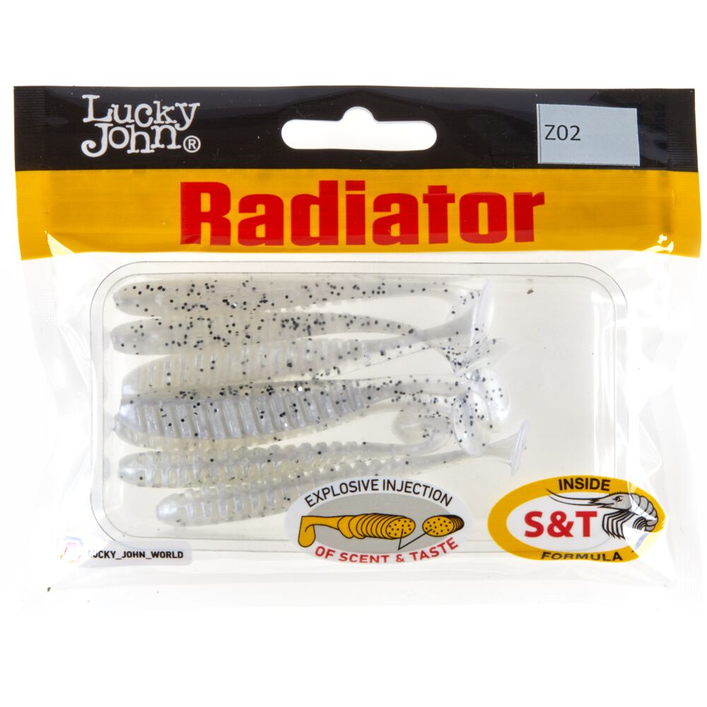 Виброхвосты съедоб. искусст. LJ Pro Series RADIATOR 3.0in (07.50)/Z02 7шт