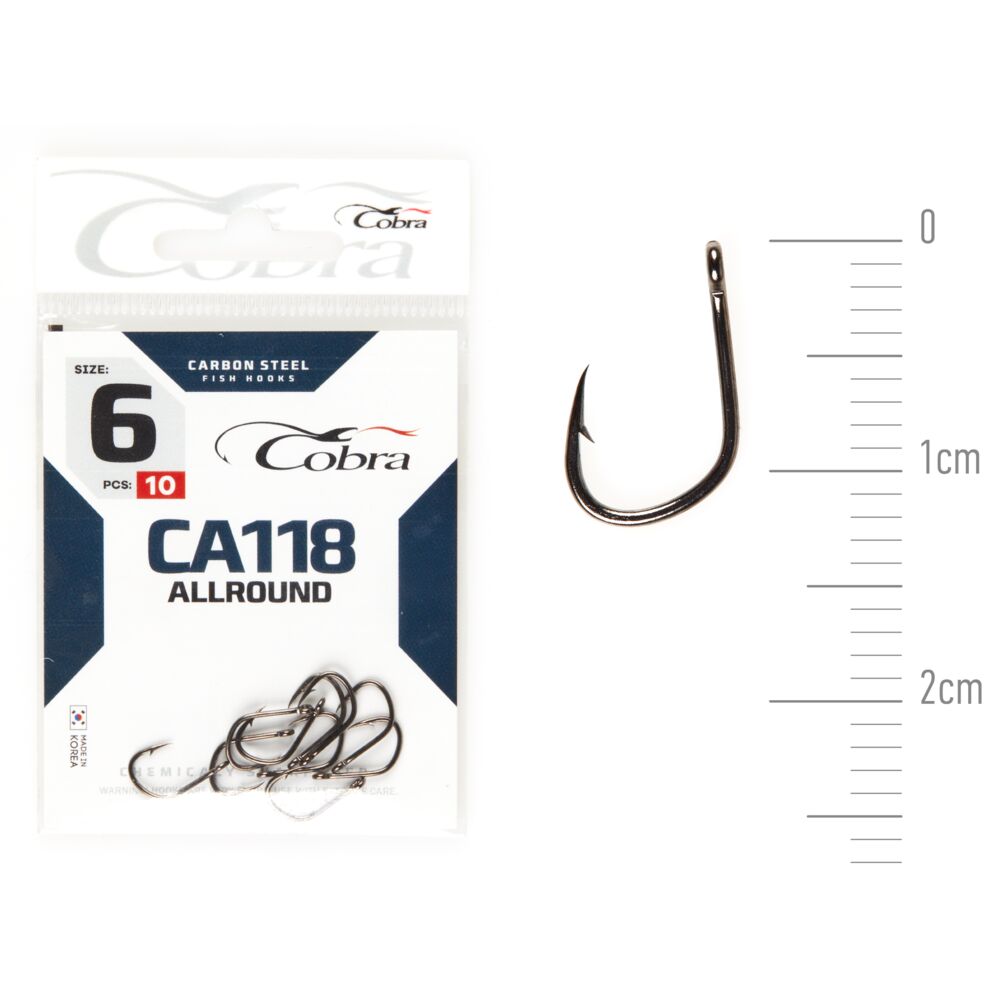 Крючки Cobra ALLROUND сер. CA118 Крючки Cobra ALLROUND сер. CA118