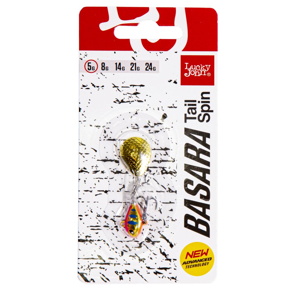Тейл-спиннер Lucky John BASARA TAIL SPIN 05.0г 016 в блистере