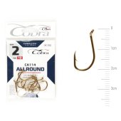 Крючки Cobra BEAK сер. CA114 разм. 002 10шт. (C1091BZ) Крючки Cobra BEAK сер. CA114 разм. 002 10шт. (C1091BZ)